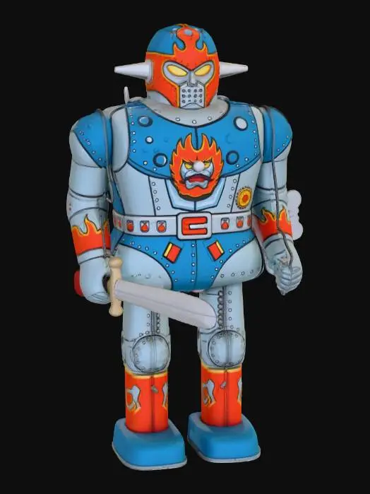 3D model for Retro Robot Toy