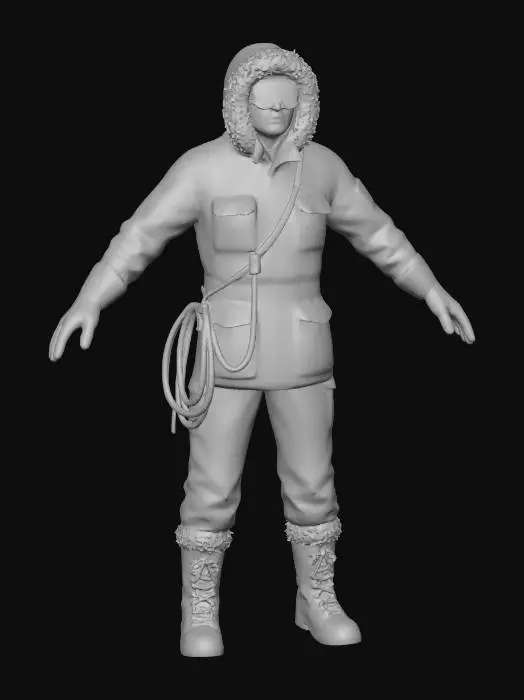 3D model for Arctic Adventurer
