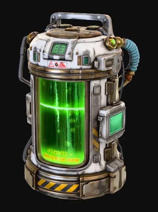 3D model for Biohazard Canister