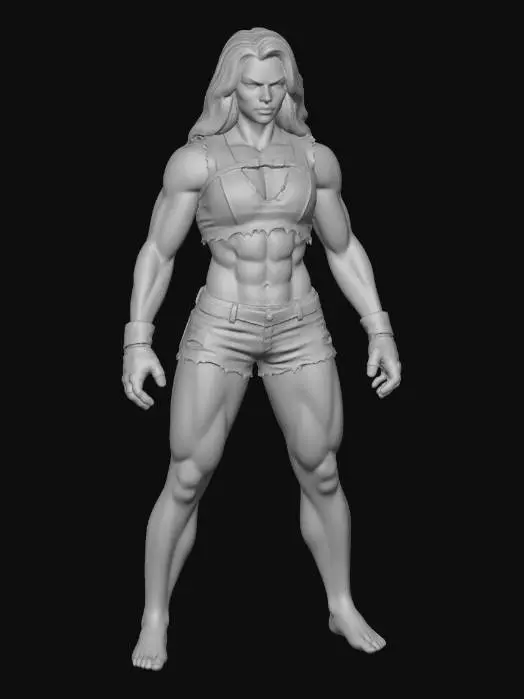 3D model for Warrior Strength