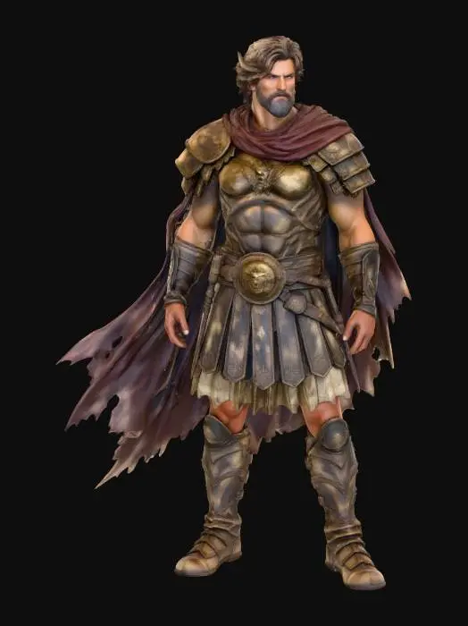 3D model for Warrior's Resolve