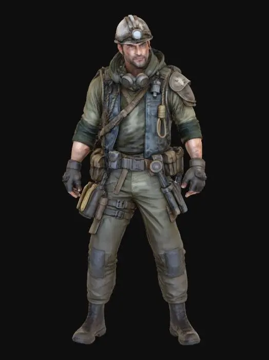 3D model for Miner's Quest