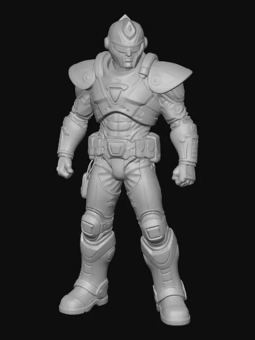 3D model for Galactic Defender