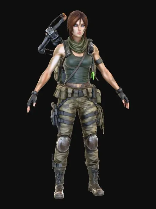 3D model for Adventurous Archer