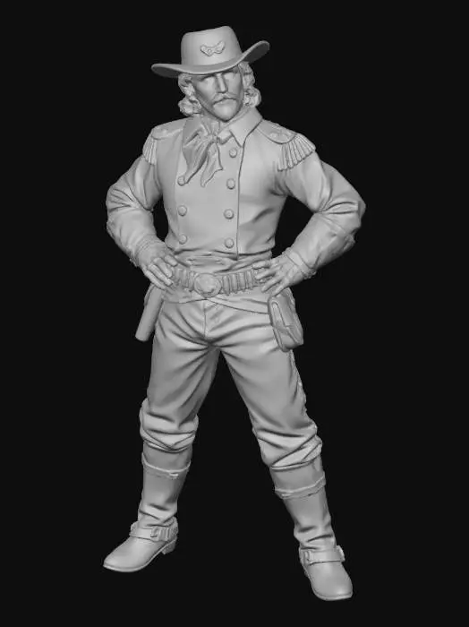 3D model for Western Hero