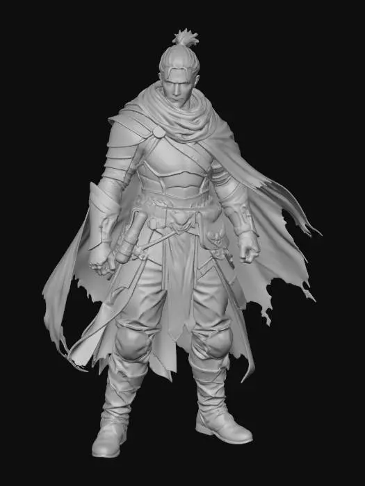3D model for Wanderer of the Wastes