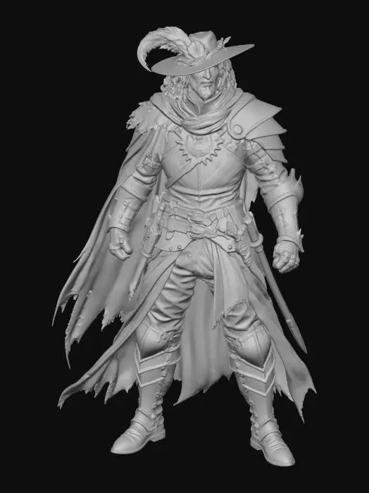 3D model for The Dashing Adventurer