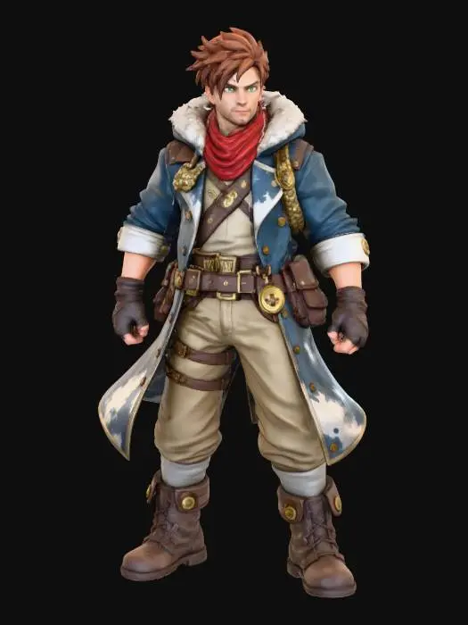 3D model for Adventurer's Journey