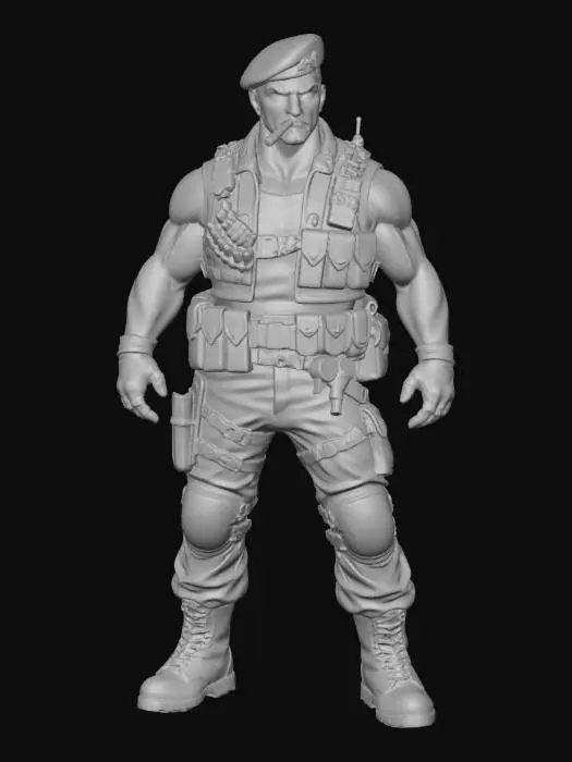 3D model for Soldier of Fortune