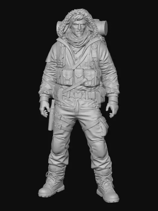 3D model for Explorer in Winter Gear