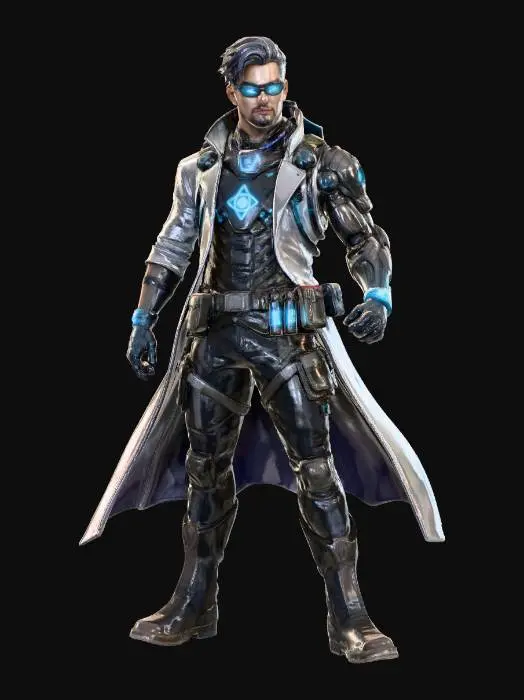 3D model for Cybernetic Alchemist