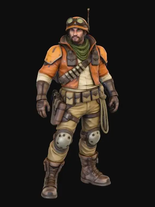 3D model for Explorer's Gear