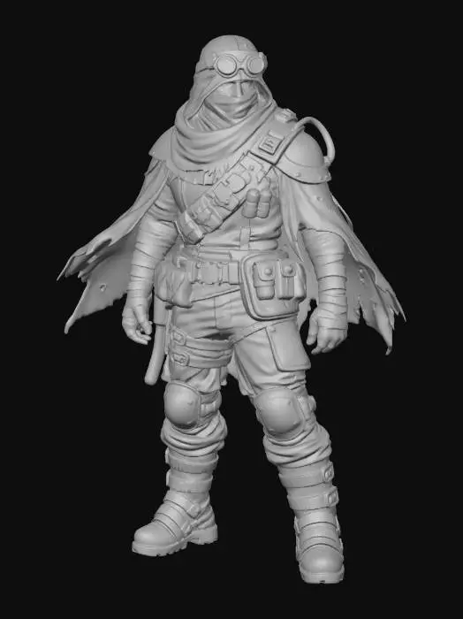 3D model for Wasteland Explorer