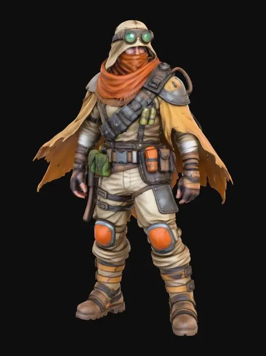 3D model for Wasteland Explorer