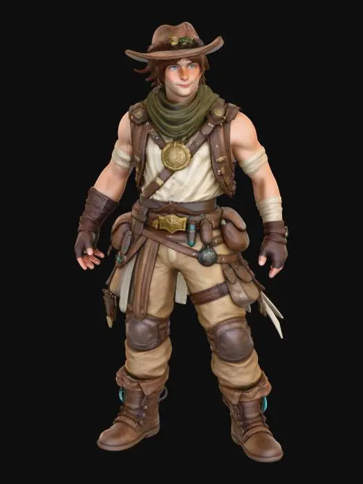 3D model for Adventurer's Attire