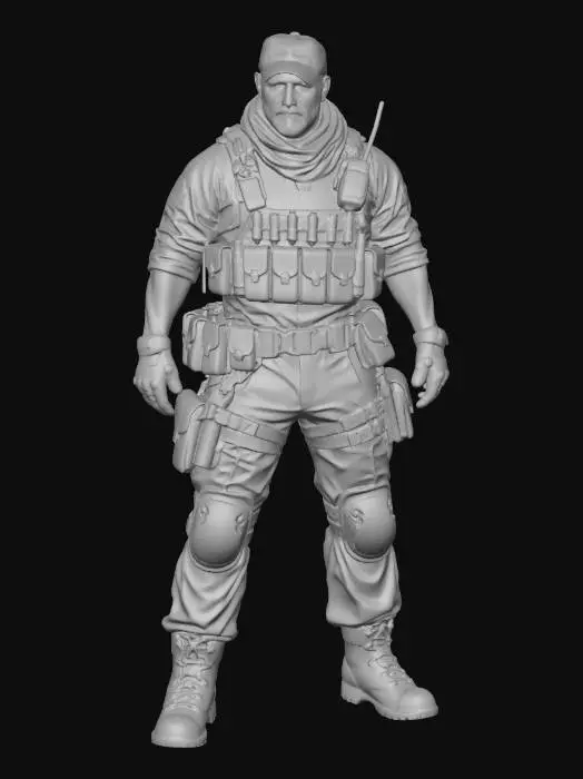 3D model for Soldier Ready