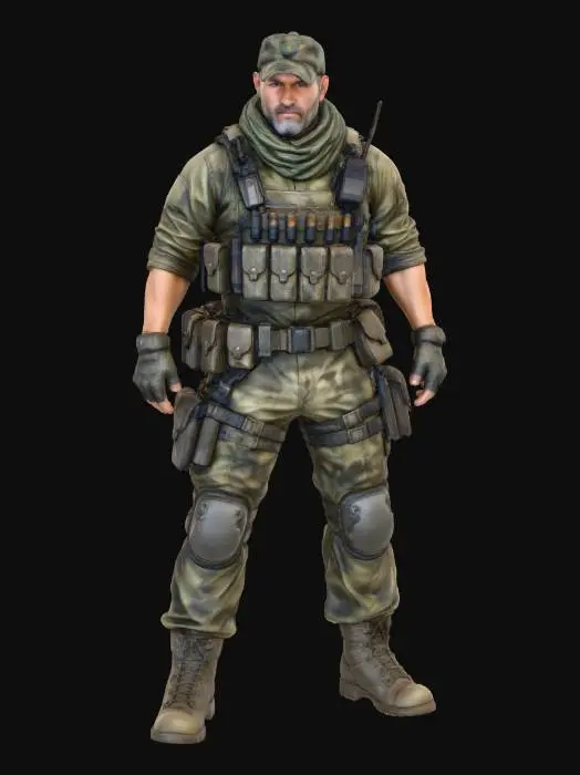3D model for Soldier Ready
