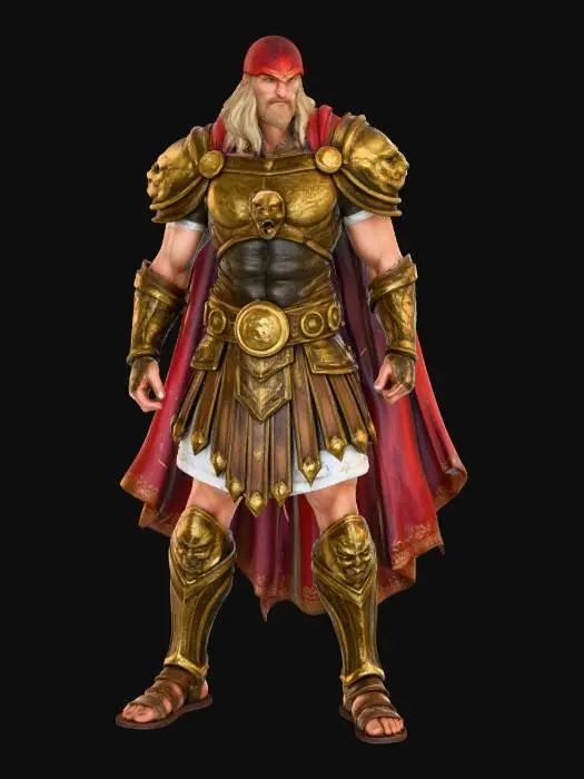 3D model for Warrior Champion