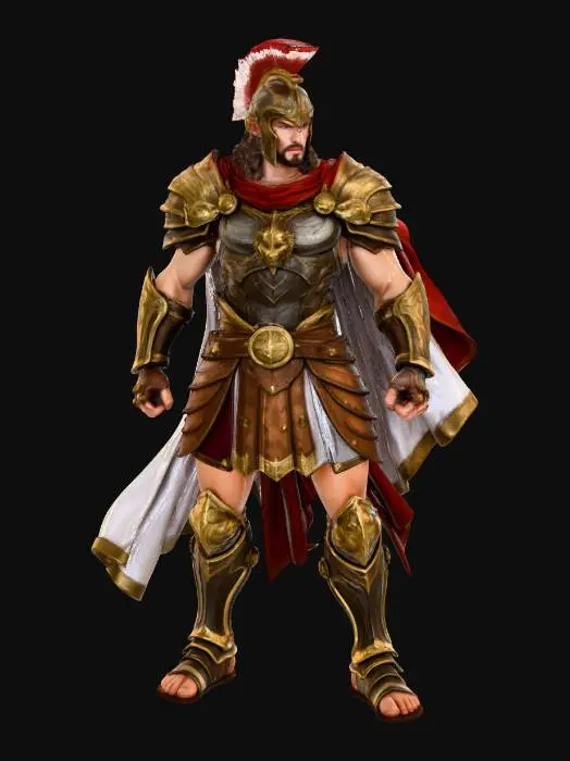 3D model for Warrior of Valor