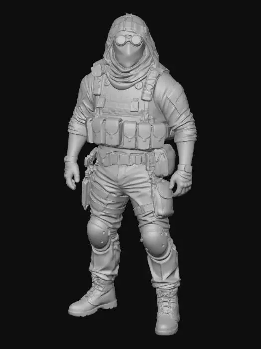 3D model for Stealth Sentinel