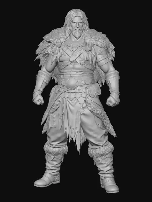 3D model for Viking Warrior Legend