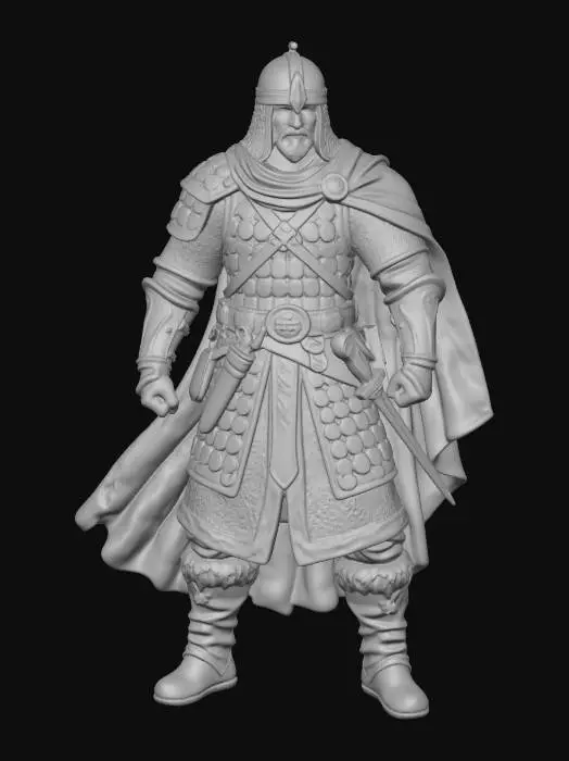 3D model for Knight in Armor