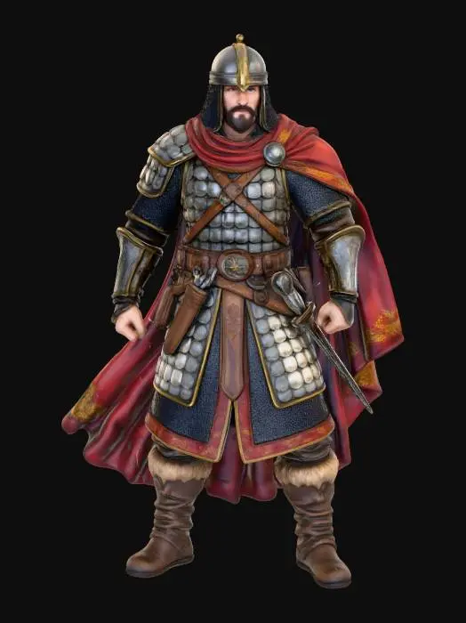 3D model for Knight in Armor