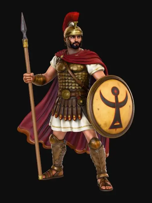 3D model for Spartan Warrior