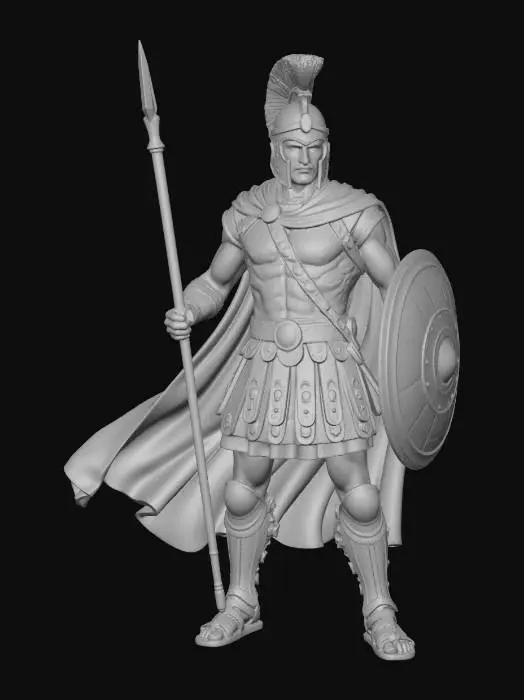 3D model for Ancient Warrior
