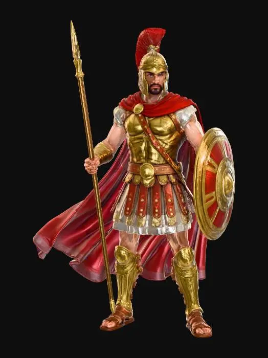 3D model for Ancient Warrior