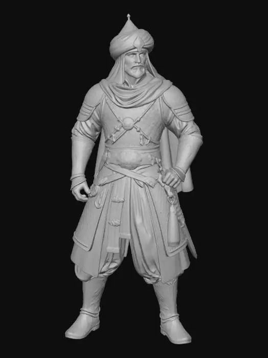 3D model for The Sultan's Guard