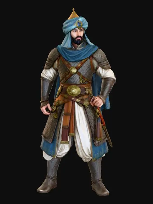 3D model for The Sultan's Guard