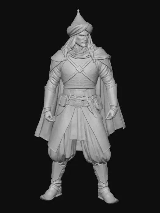 3D model for Ottoman Warrior