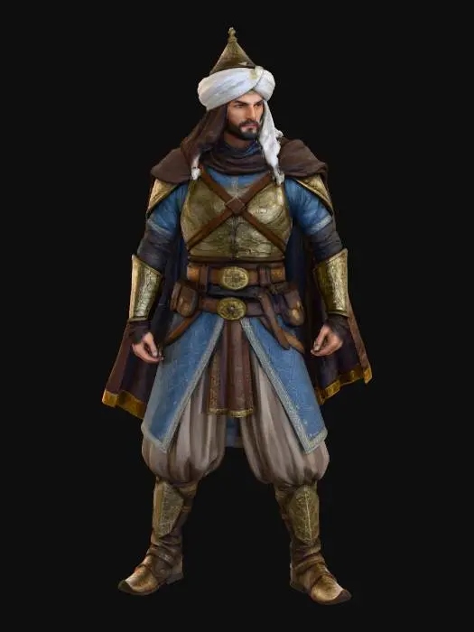 3D model for Ottoman Warrior