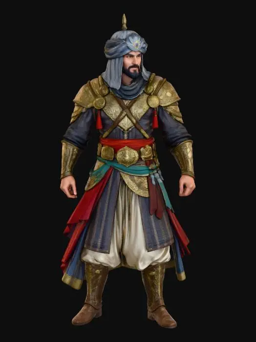 3D model for Ottoman Warrior