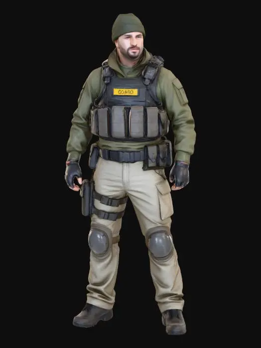 3D model for Security Sentinel