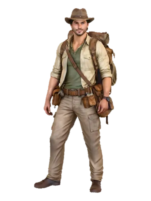 Explorer Spirit - Quest 3D model, vytvořený pomocí AI