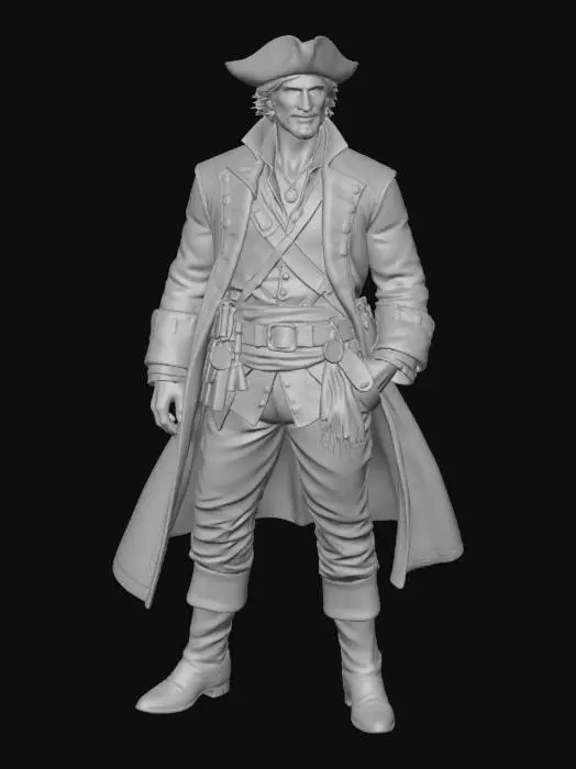 3D model for Navigator of the High Seas