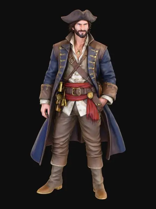 3D model for Navigator of the High Seas