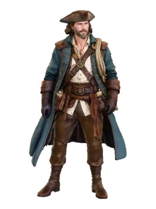 Navigator's Resolve - Quest 3D model, vytvořený pomocí AI