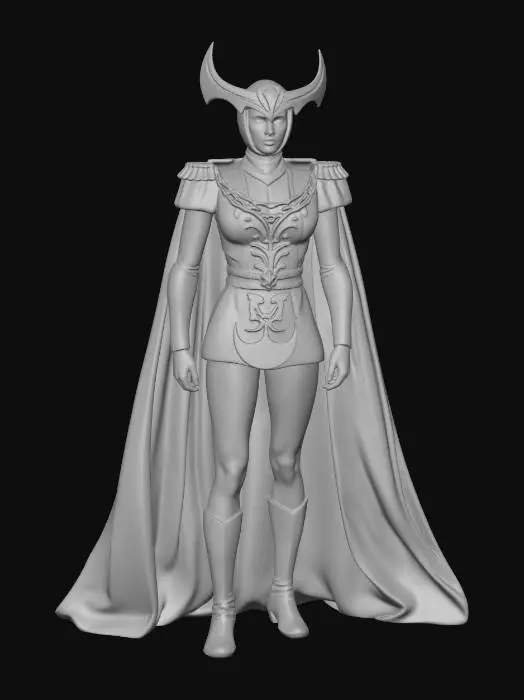 3D model for Warrior Empress