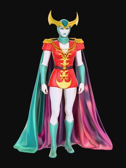 3D model for Warrior Empress