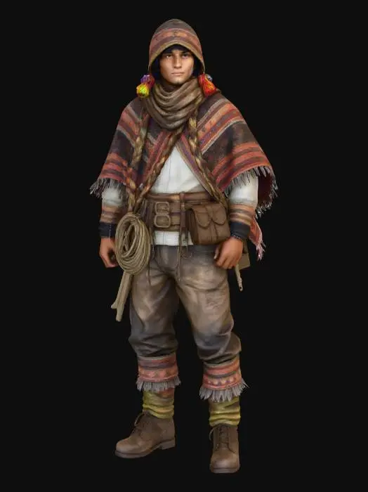3D model for Explorer's Garb