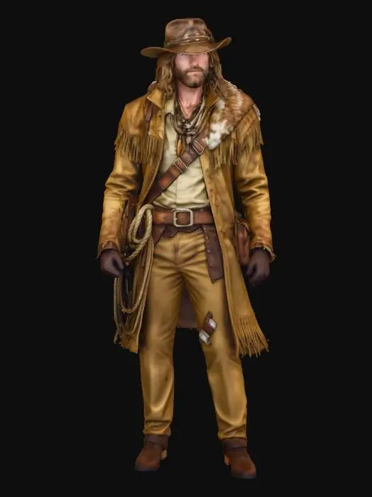 3D model for Outlaw Wanderer