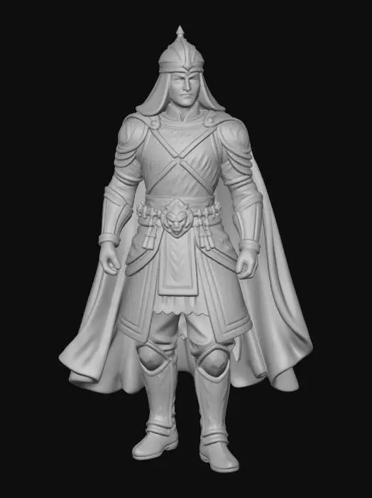 3D model for Warrior Majesty