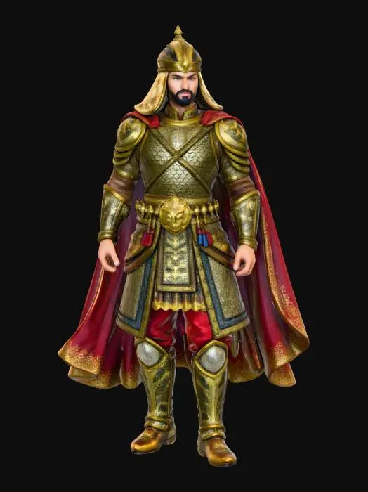 3D model for Warrior Majesty