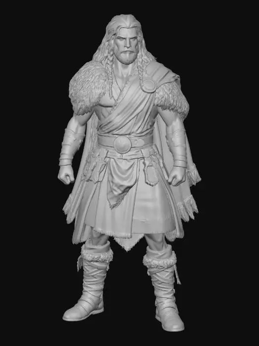 3D model for Highland Warrior