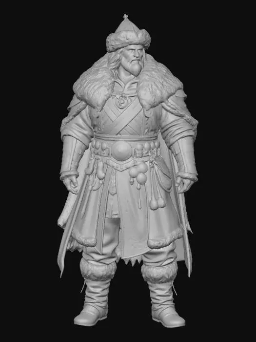 3D model for Nomadic Warrior