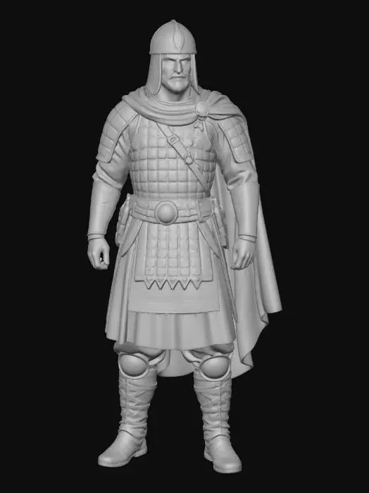 3D model for Warrior of Valour