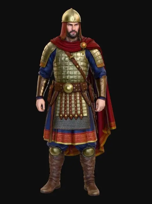 3D model for Warrior of Valour